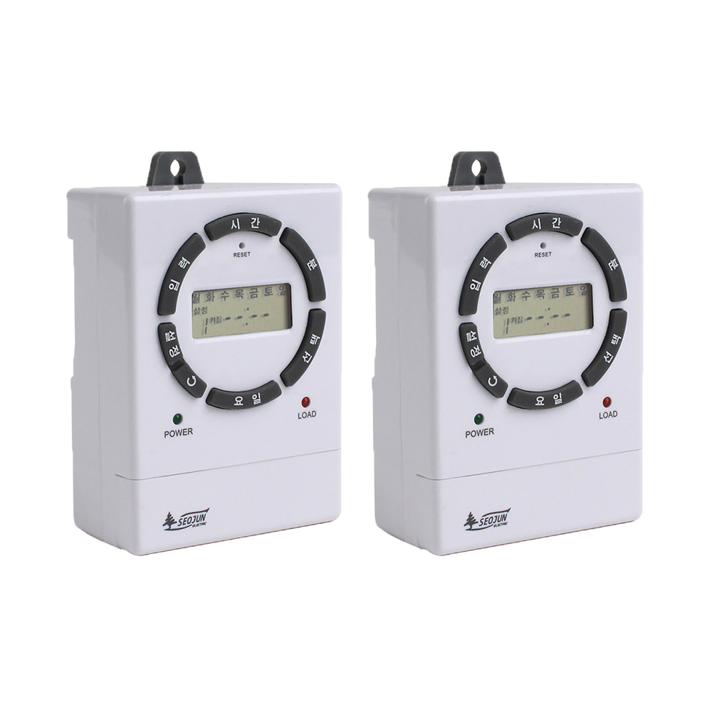 서준전기 24시간 일주일 디지털 타이머 타임 스위치 간판 SJD-R16 SJD-R16 1W 1로, 2개 39,710원