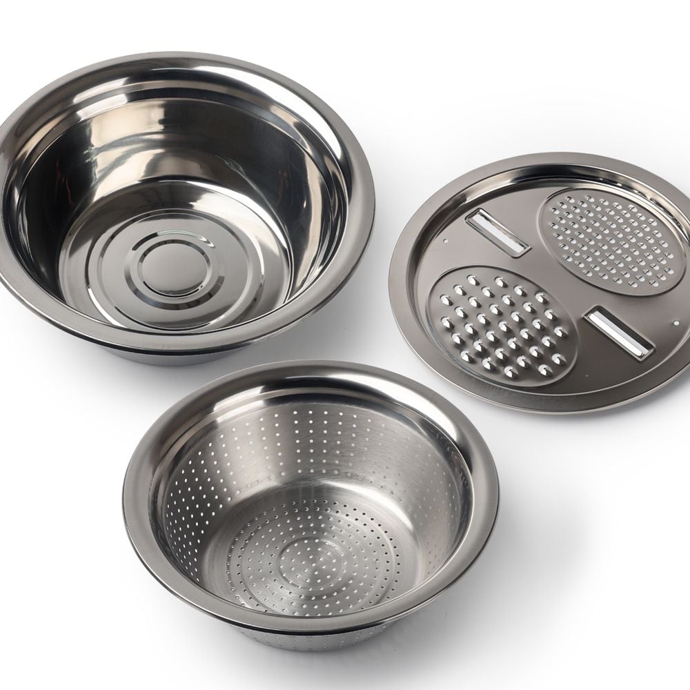 채칼 믹싱볼 세트 스텐채반 3종 슬라이스 강판 978+3360Zg 17,300원