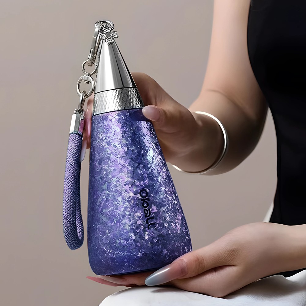 오볼 티타늄 엣지 빨대 텀블러 쇼핑백 증정, 퍼플, 1개, 350ml 69,800원