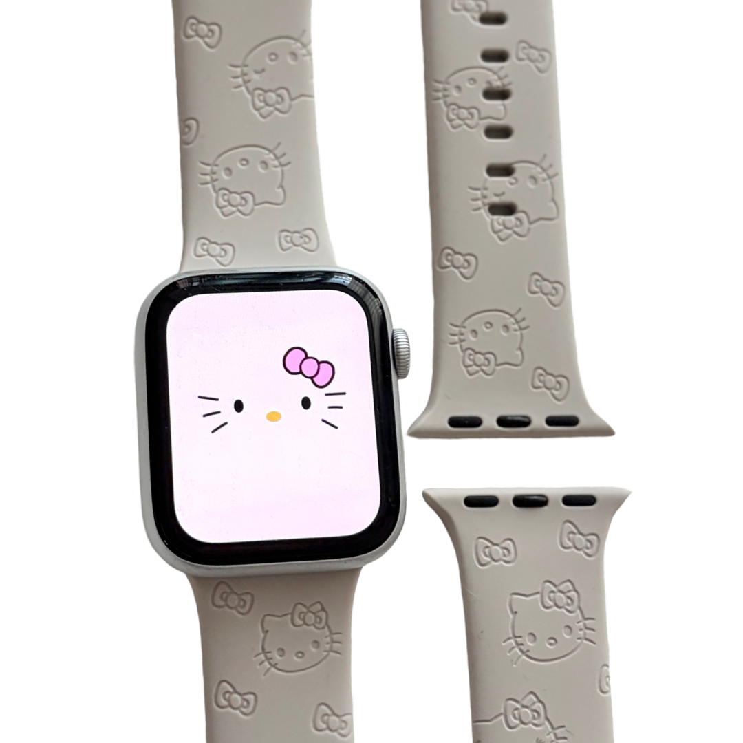 애플워치 키티 스포츠밴드 실리콘 스트랩, 1개, 베이지 11,800원