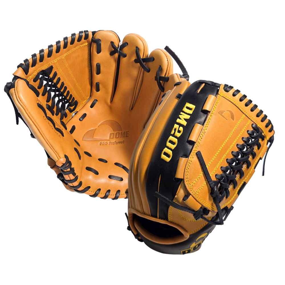DOME 돔 야구글러브 멀티 투수 우투용 DM200 (TAN/BK), 1개, TAN/BK 139,000원