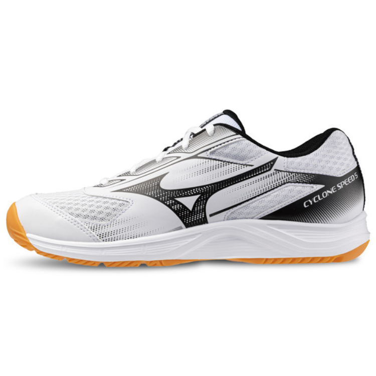 미즈노 V1GA258055 사이클론 스피드5 화이트 블랙 배드민턴화 탁구 스쿼시 배구 인도어화 75,000원