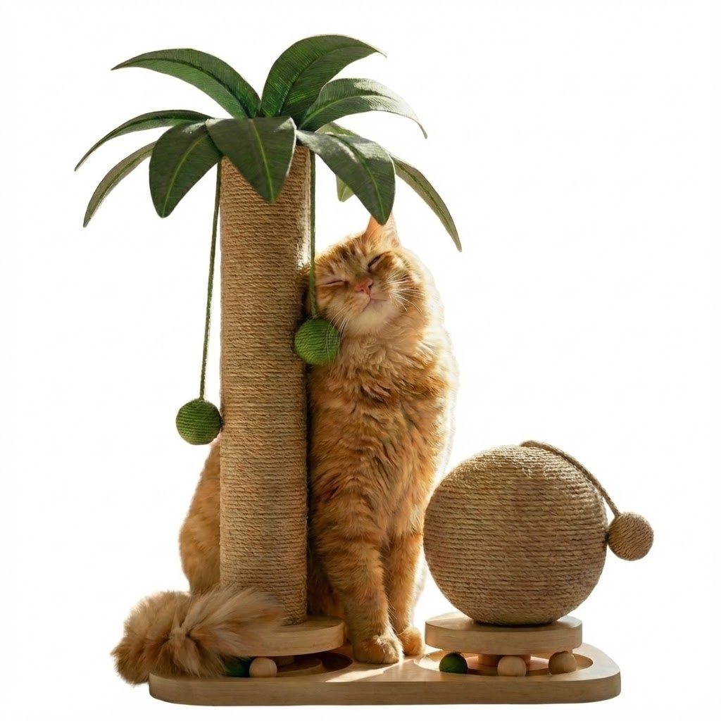 노아르 야쟈수 고양이 스크래쳐 수직 원목 기둥형 대형 26,970원