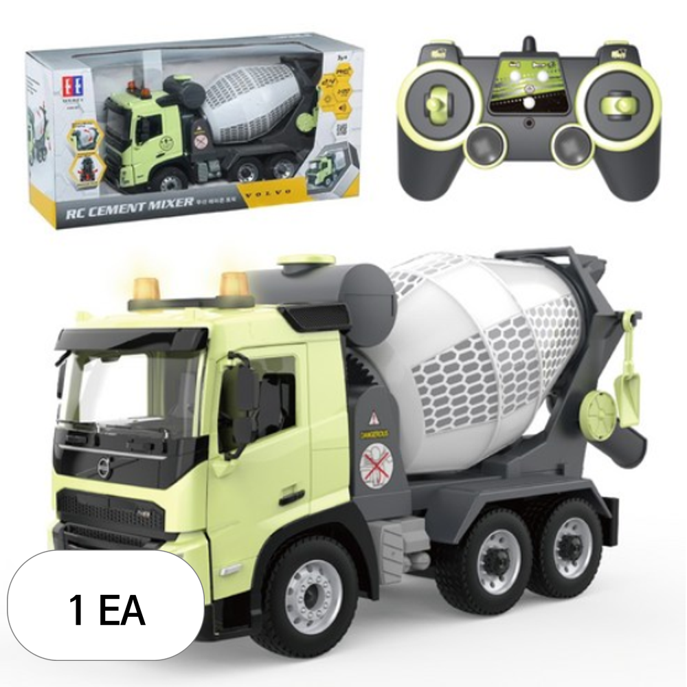바니랜드 무선 볼보 FMX 콘크리트 믹서 RC 중장비완구 102,570원