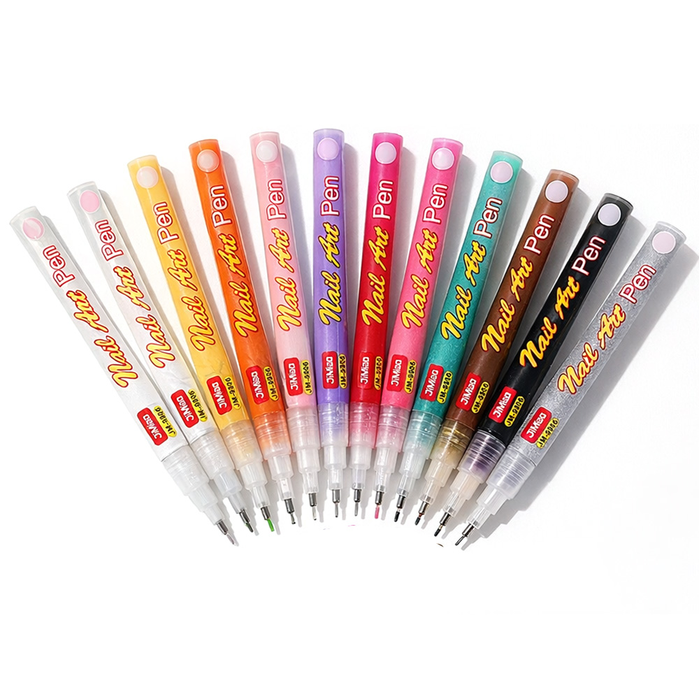 미니플 아티스트 네일 아트 아크릴 마카펜, 1박스, 12색 17,800원