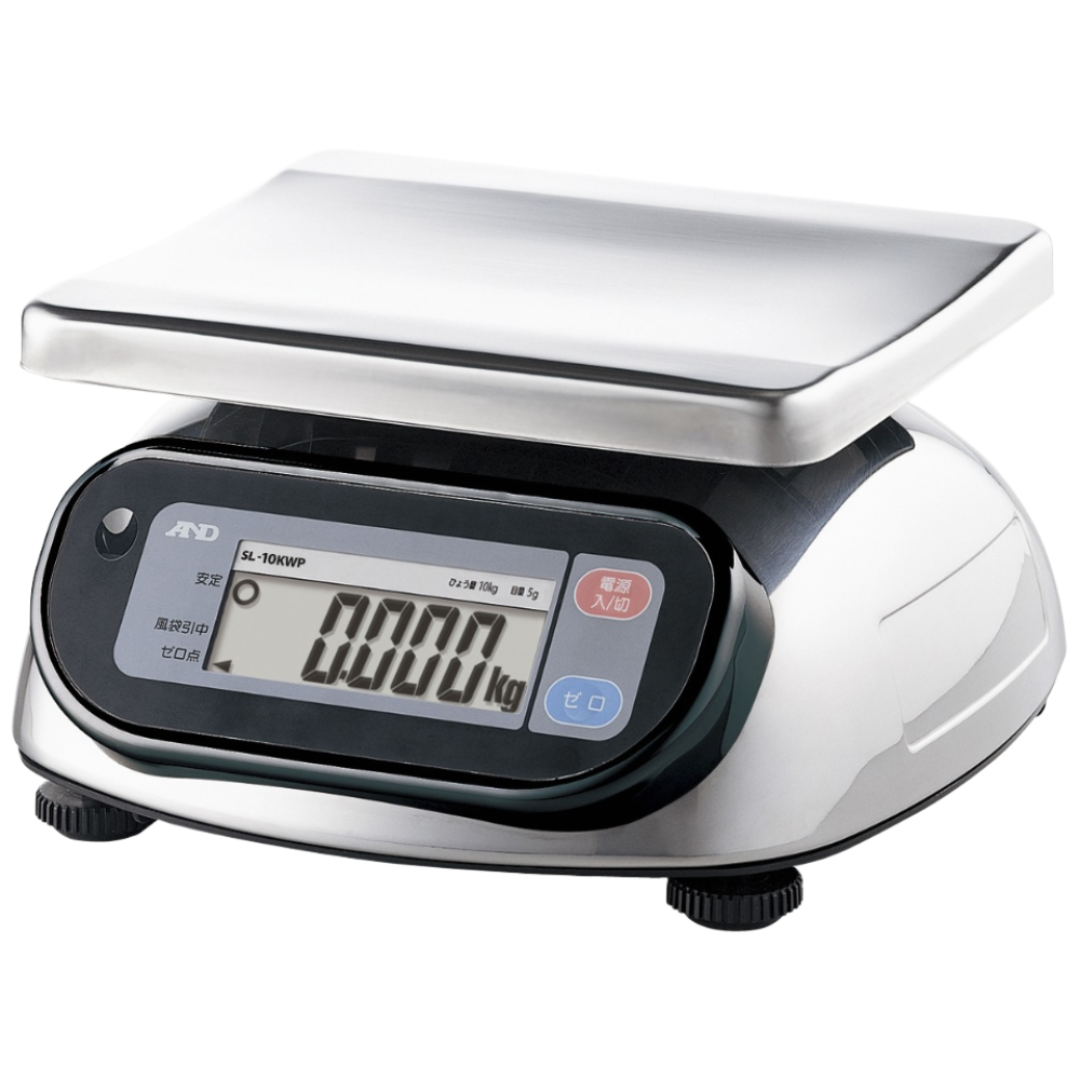 한국에이엔디 AND 방수형 전자저울 WP시리즈 1000g~30kg 수산시장 횟집 식품점 193,000원