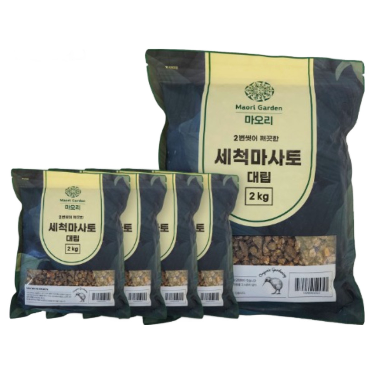 두번씻어 깨끗한 마오리 세척마사 마사토 10kg 대립 10,900원