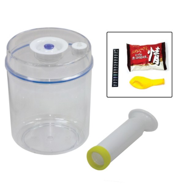 진공실험장치세트 (용기.펌프.실험재료) 19,500원