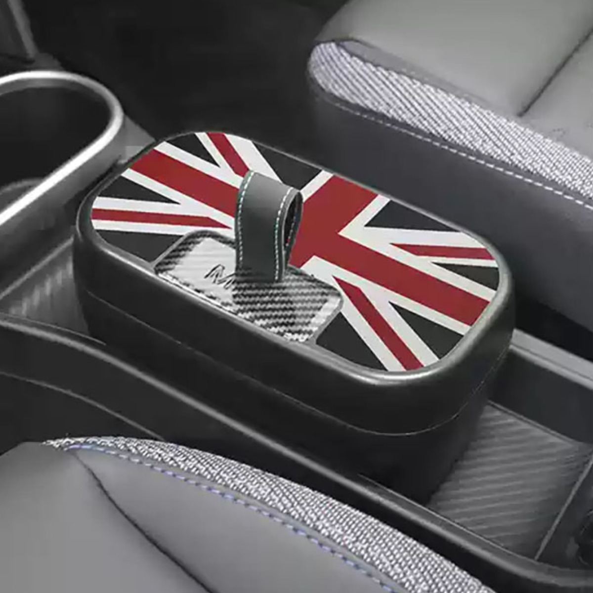 미니쿠퍼 25년 센터콘솔박스 F66 3도어 F65 5도어 전용제품, 7.블랙유니언잭 33,000원