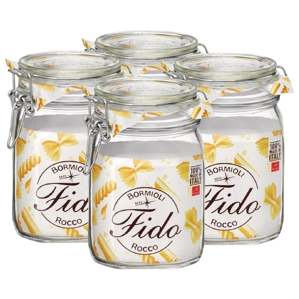 보르미올리 피도 밀폐유리병 1000ml 4개, 1L, 4개 22,400원