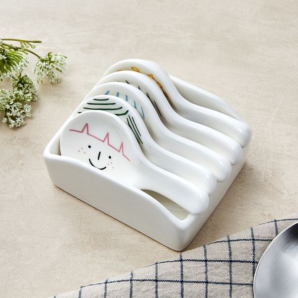 [모던하우스] 로티패밀리 수저받침 6P세트 7,600원