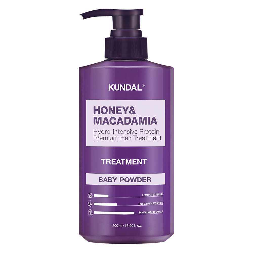 쿤달 허니 앤 마카다미아 헤어트리트먼트 베이비파우더향 8,500원