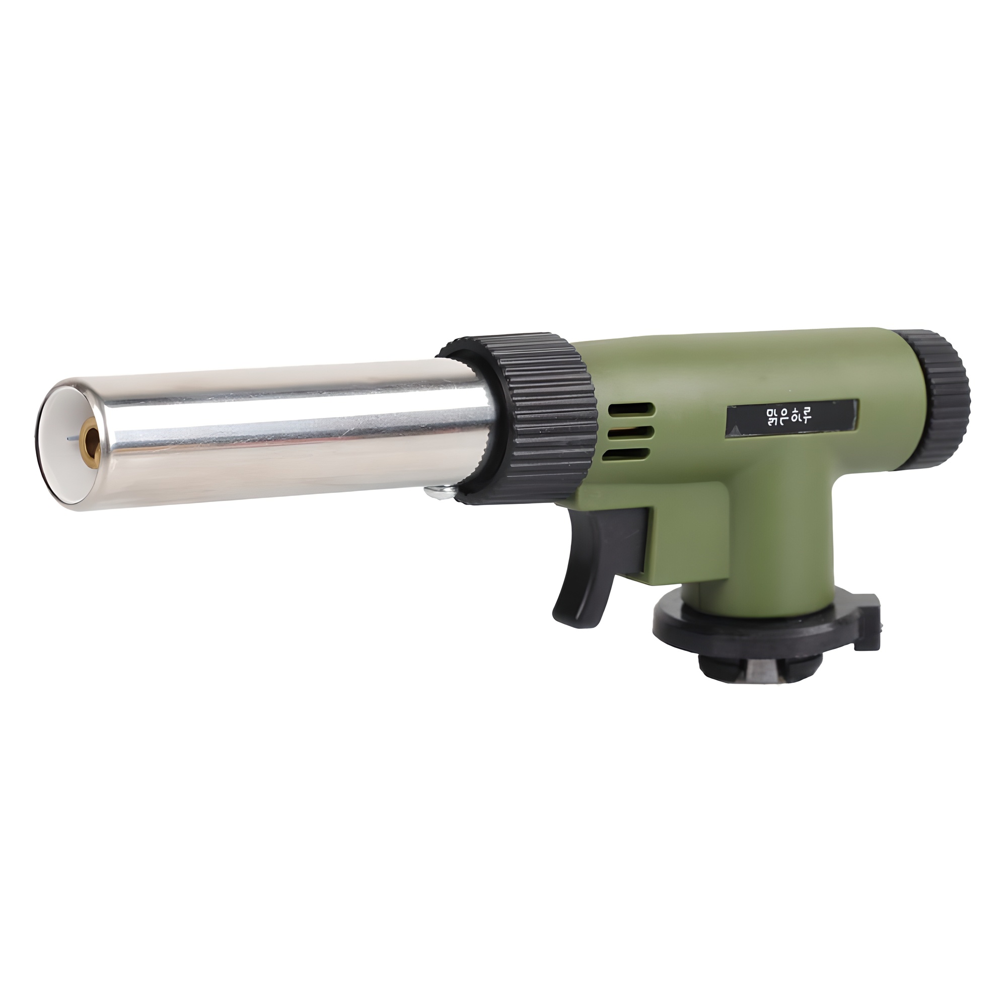 지앤디맑은하루 휴대용 액화방지 자동 캠핑용 원터치 토치 5,500원