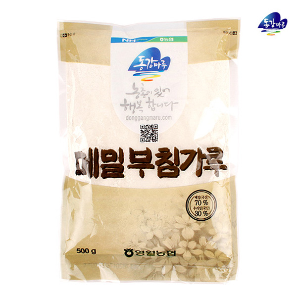 [영월농협 직송] 동강마루 메밀부침가루, 1개, 500g 16,750원