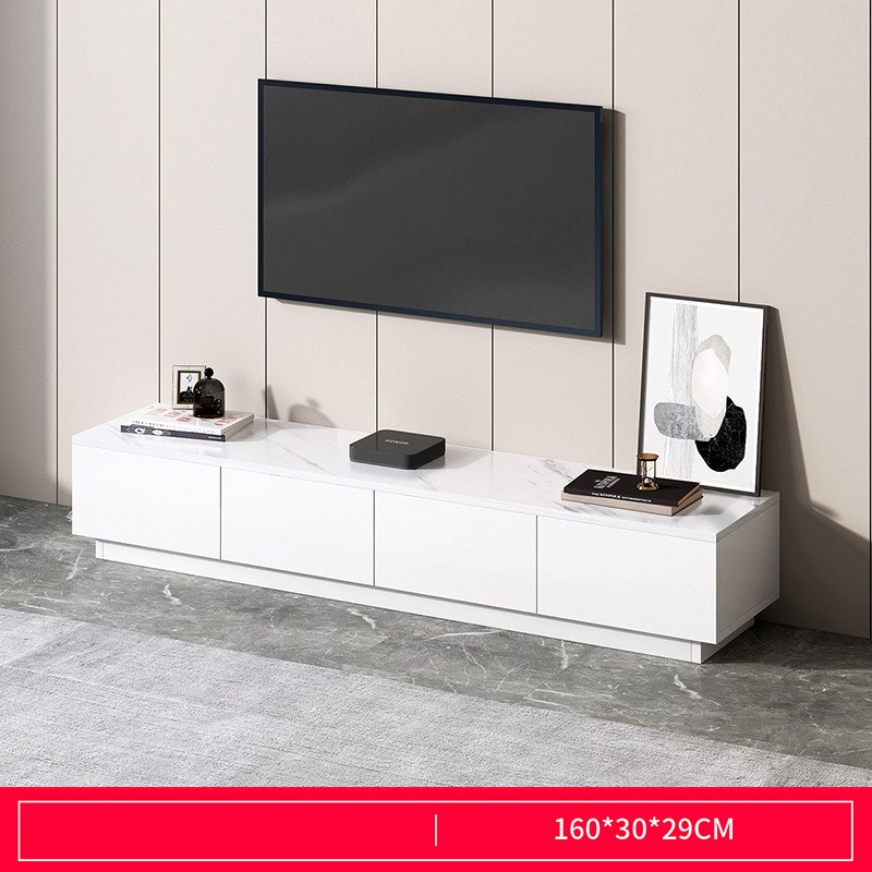 TV테이블 거실장 티비다이 TV다이 티비장, 화이트+대리석 146,880원