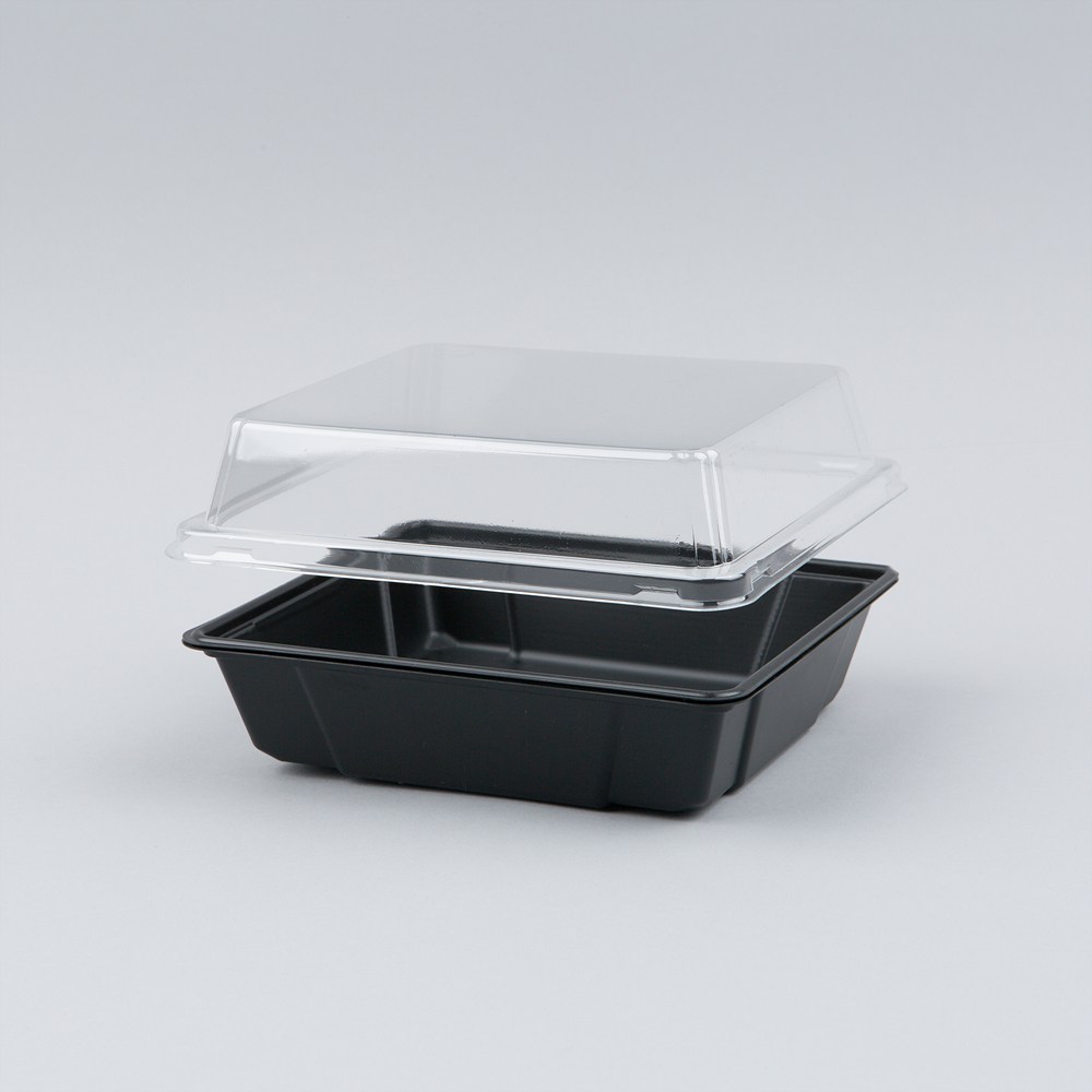 샌드위치 밀키트 음식 용기 검정 DL-32 900개 뚜껑 세트 239,270원