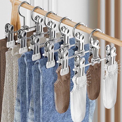 그리에티 홈 논슬립 회전형 집게 옷걸이 9,400원