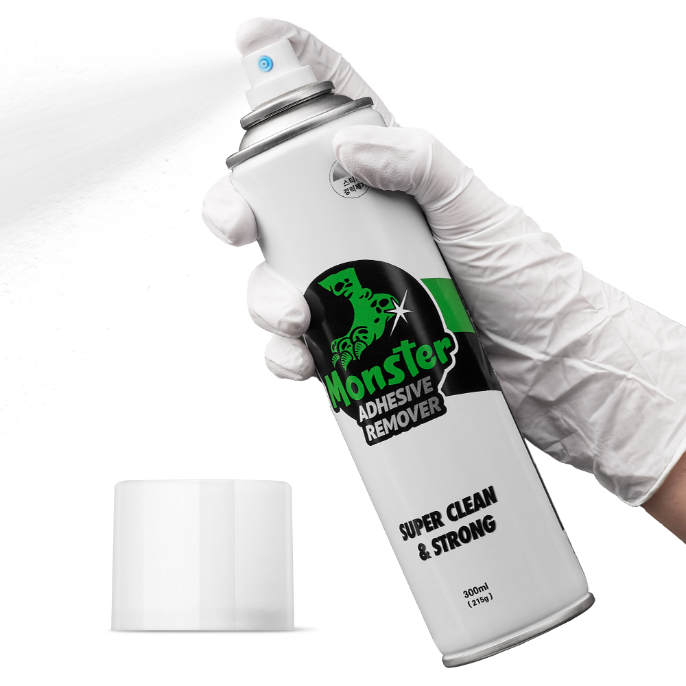 몬스터겔 초강력 끈끈이 접착제 테이프 자국 차량 스티커 제거제 300ml, 1개, 현재가 12,100원