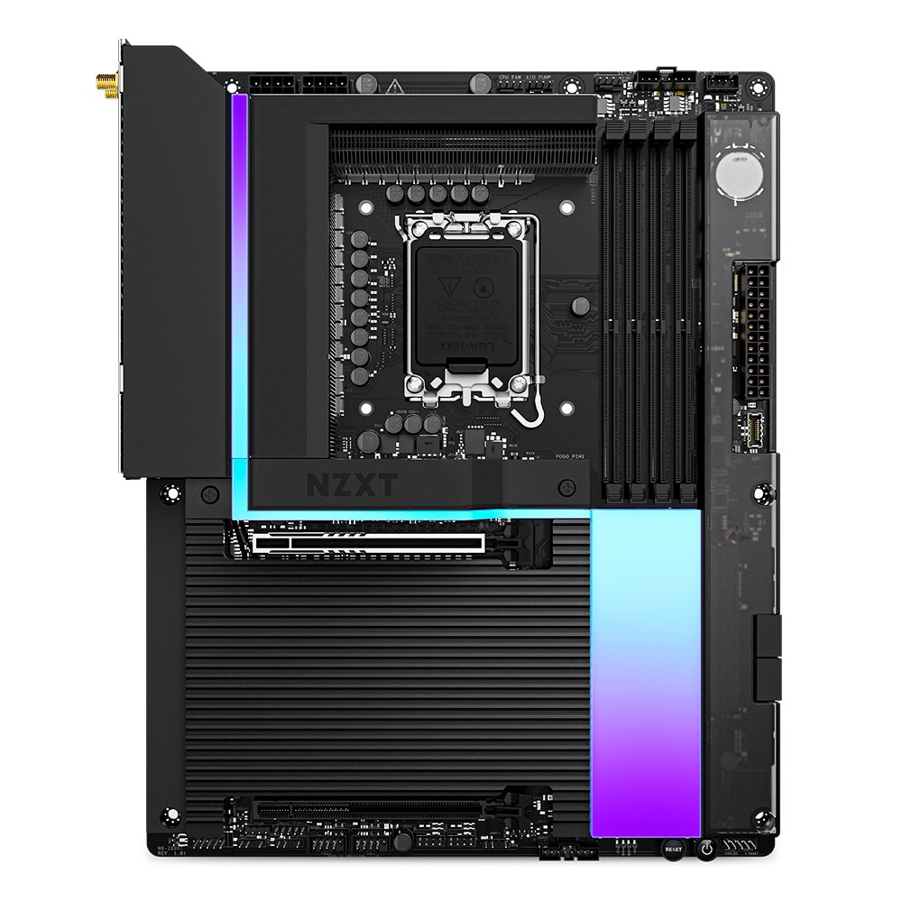 NZXT N9 Z890 Gaming Motherboard (BLACK) 블랙 듀얼밴드 메인보드 와이파티7 지원 765,000원