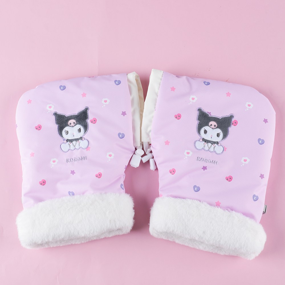 산리오 쿠로미 어린이 킥보드 자전거 장갑 겨울 라이딩 초등학생 유아 아동용 전동킥보드 퀵보드 씽씽이 핸드워머 방한용품 킥보드용품 크리스마스선물, 1개, 퍼플 19,900원