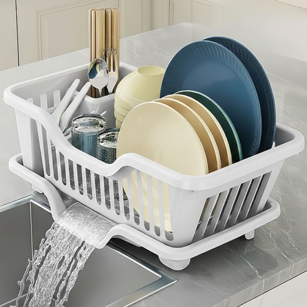 오르유 식기건조대 미니 물빠짐 설거지 컵 그릇 거치대, 1개, 화이트, 1단 11,800원