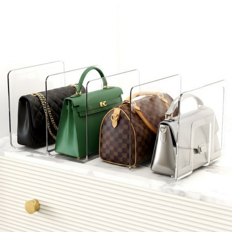 프란다스 아크릴 칸막이 핸드백 정리함 4칸 16,240원