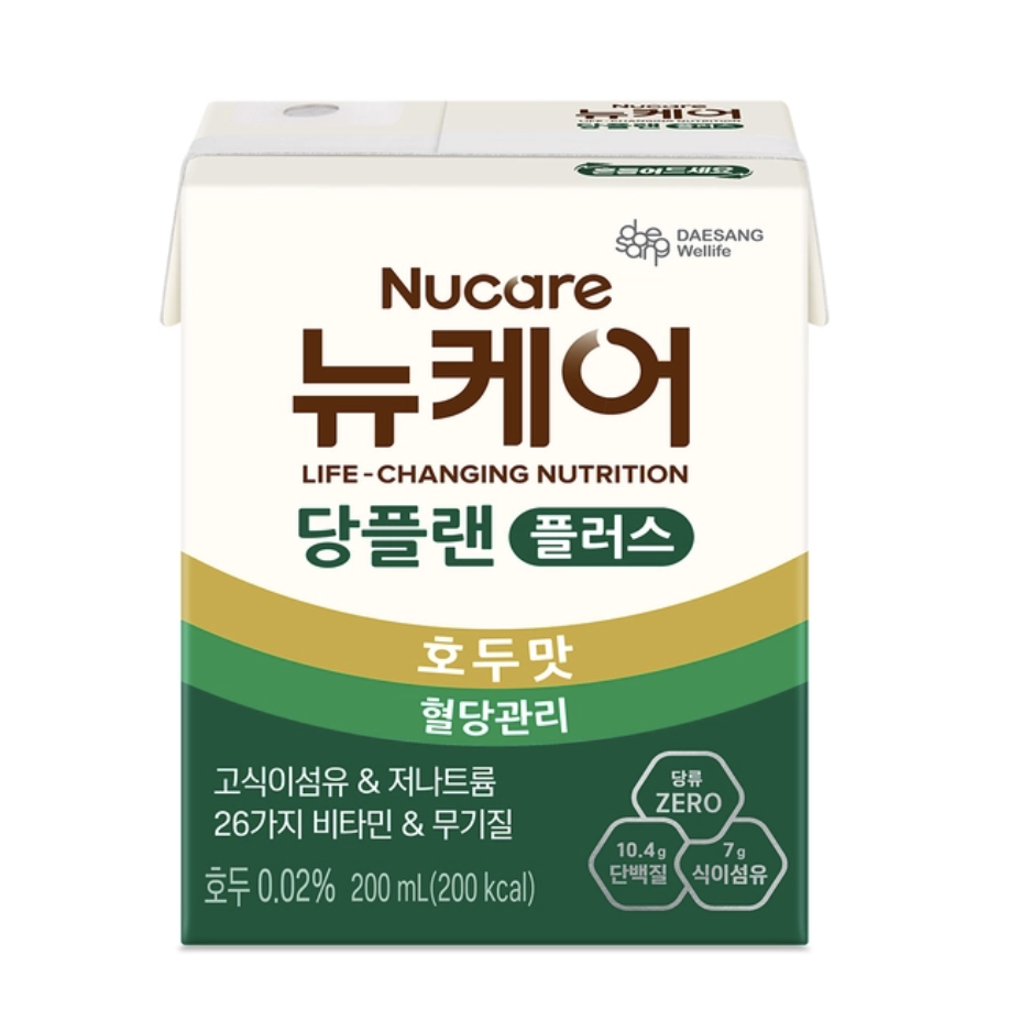 뉴케어 당플랜 플러스 200ml 호두맛 혈당관리 식사대용 영양보충, 4.8L, 1세트 53,980원