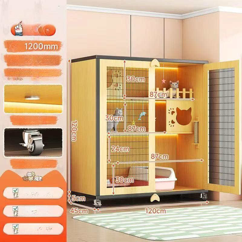 고양이 케이지 이동식 호텔장 캐비닛 펜스 울타리 숨숨집 143,400원