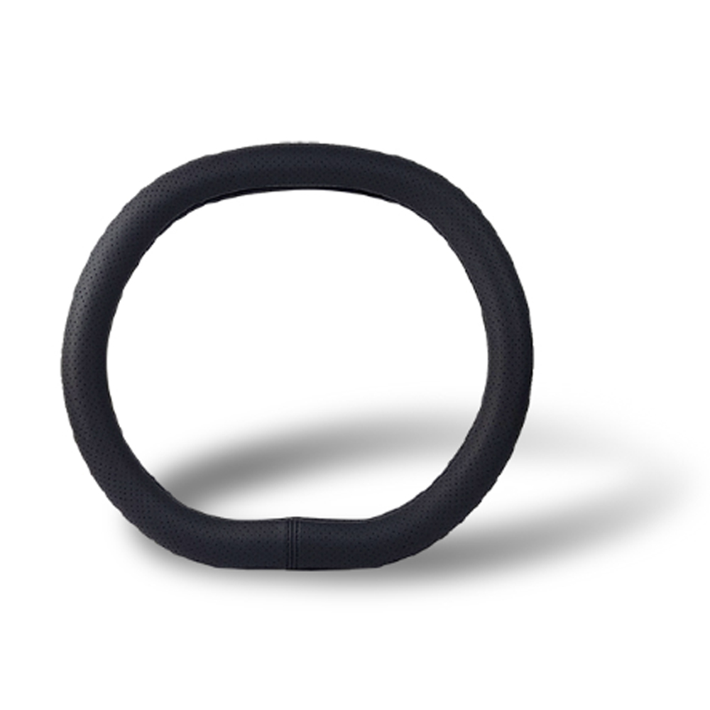 GTG 자동차 가죽 타공 논슬립 더블 D컷 핸들커버 1309, 하바나브라운 42,000원