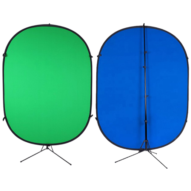 영상친구 원터치 크로마키 스튜디오 양면 배경천 1.5M x 2.1M 스탠드, 1개 108,000원