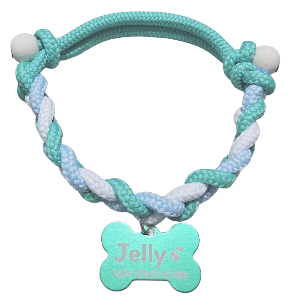 MUNG 파라코드 튼튼한 강아지 고양이 목걸이 인식표 10,900원