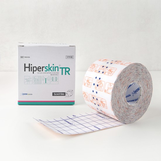 하이퍼스킨 TR 투명 필름 롤 반창고 5cm x 10m 22,830원