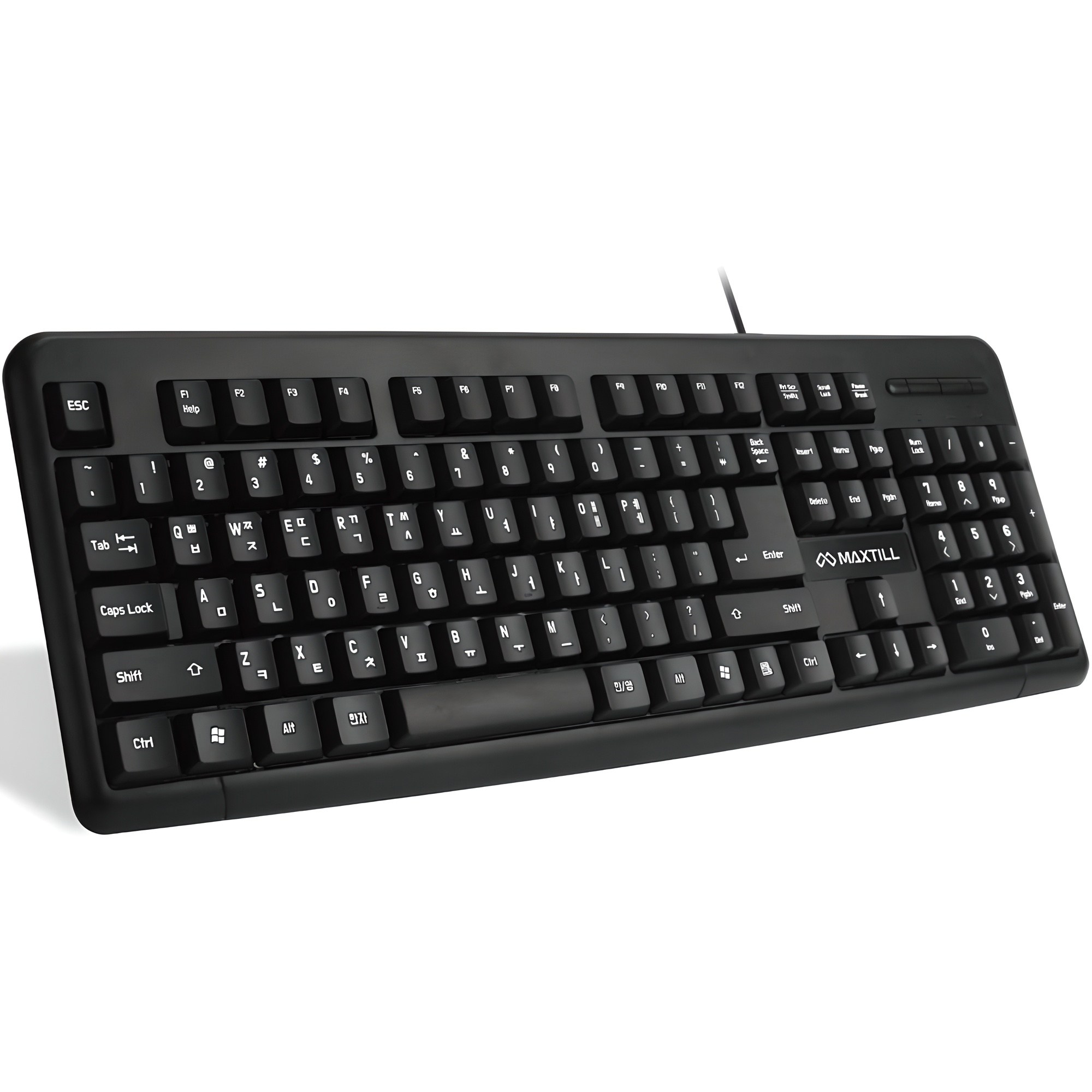 맥스틸 USB 유선 일반형 키보드 8,750원