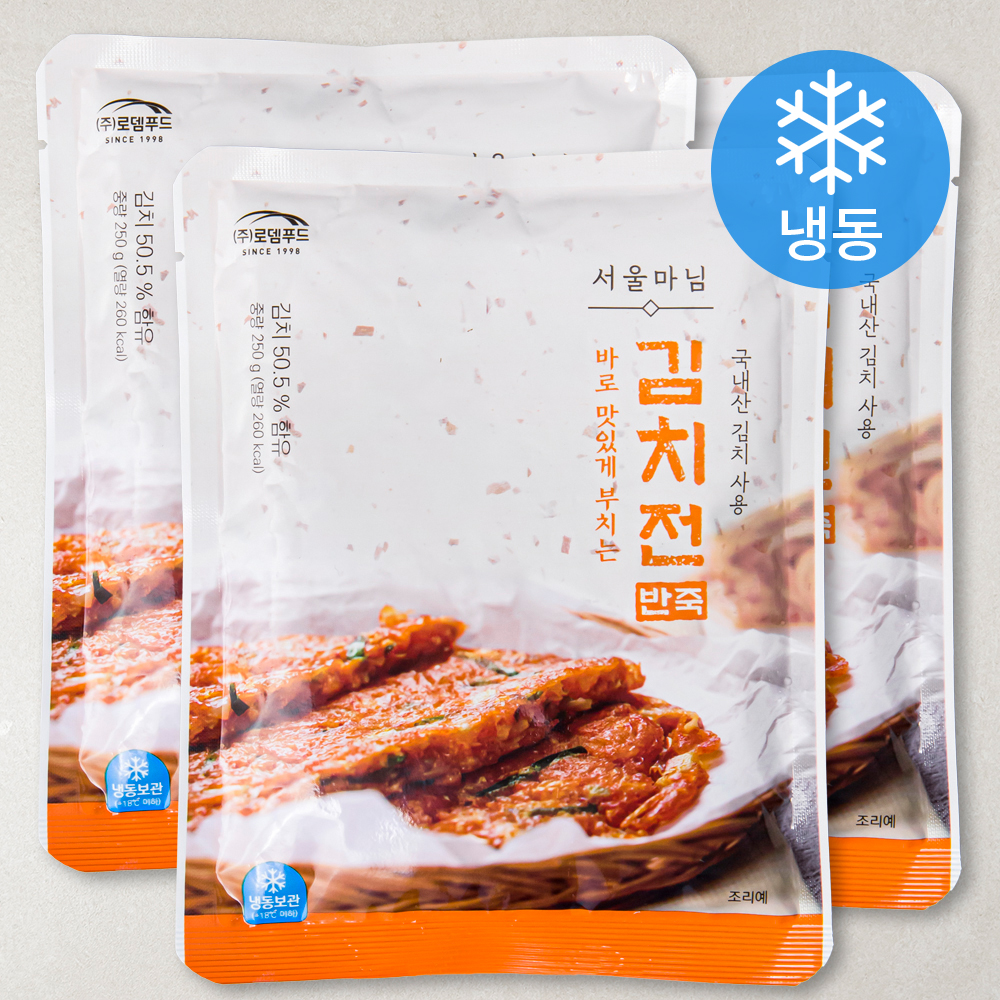 [로켓프레시] 서울마님 김치전반죽 (냉동) 13,200원