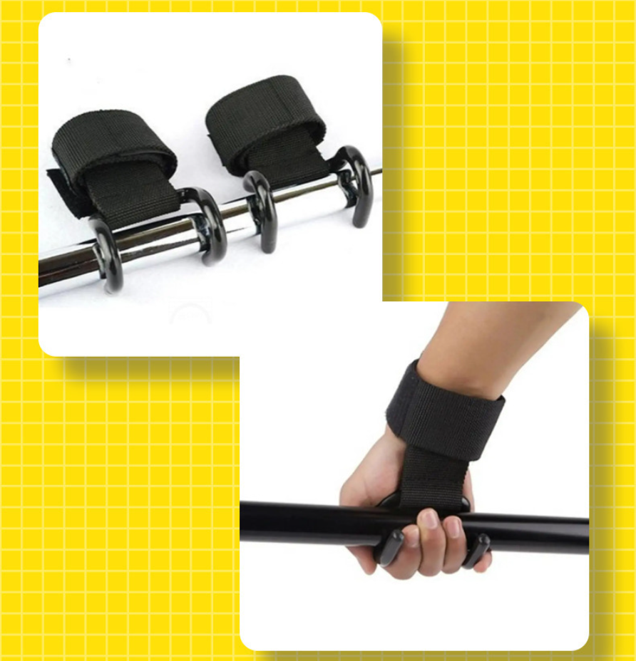 딱템스 철봉후크스트랩 턱걸이 헬스 손잡이 후크 보 10,180원