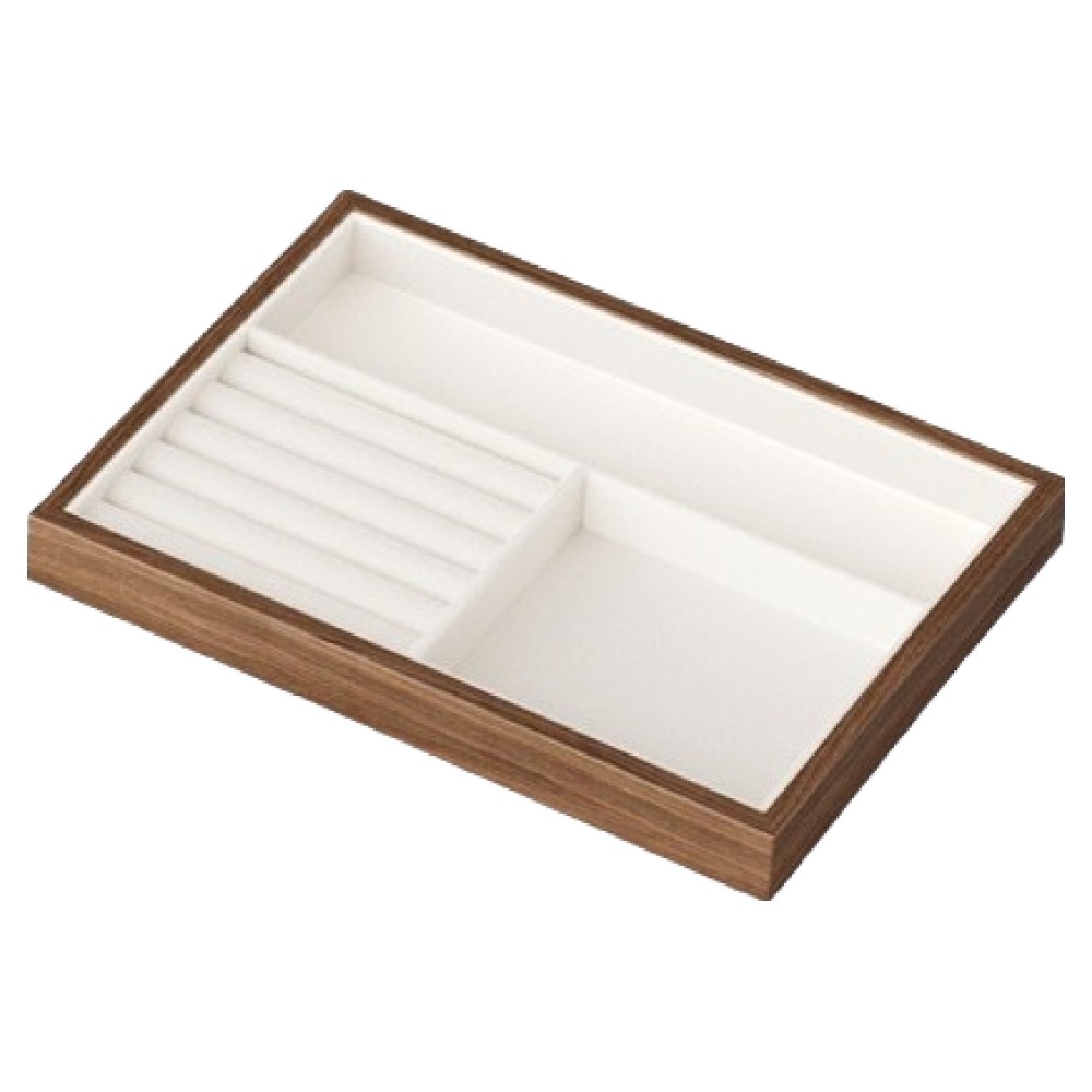 마켓피오 홈 고급 호두나무 모던 보석 진열 트레이 타입2 11,500원