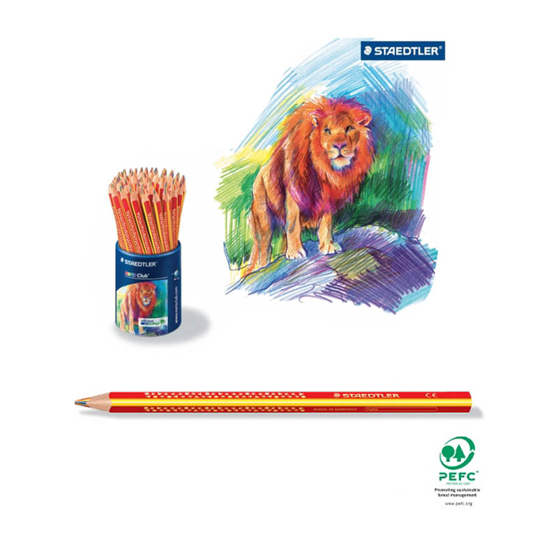 스테들러 1274 노리스 점보 3색심 색연필 1,300원