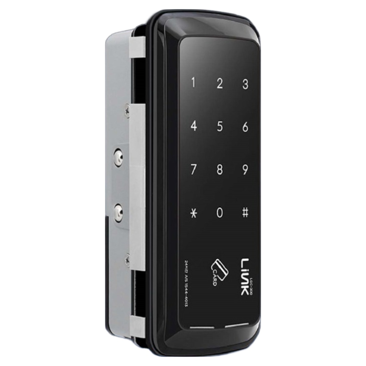 무료설치 LGC-300 유리문용 클립형도어락 카드키 120,000원