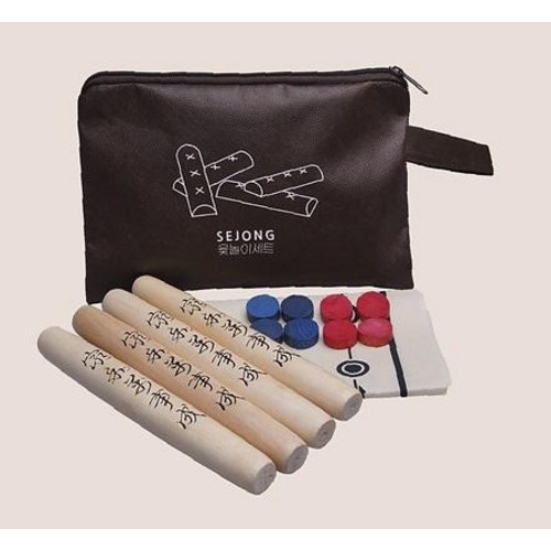 세종 박달나무 민속 윷 놀이세트 무거운 고급 윷+판+말 국내생산 15,000원