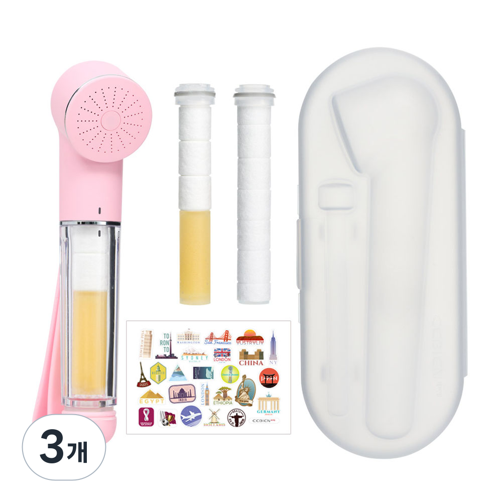 세비앙 체크인 필터샤워기 + 필터 2p + 전용보관 케이스 세트 93,000원