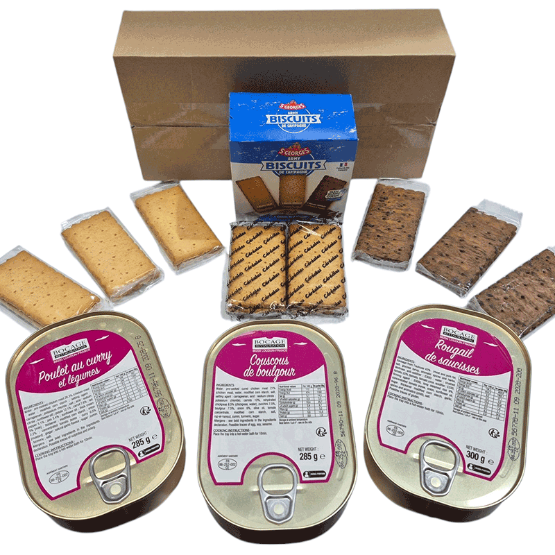 RCIR 프랑스 전투식량 세트  부바르 아미비스킷 포함 해외전투식량 비상식량 33,260원