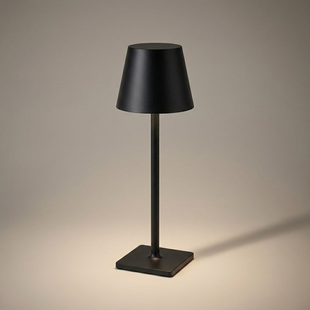 Ramswan 무선 LED 침실 무드등 인테리어 스탠드 조명, 블랙, 현재가 29,900원