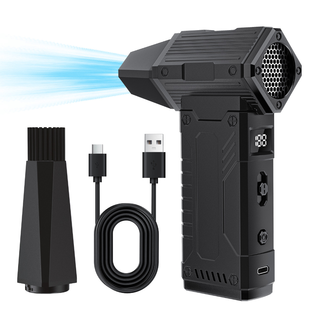 호밍사이 초강력 무선 핸디 에어건 130000 RPM 차량용 터빈 선풍기 캠핑 송풍기 미니 청소기  청소용 22,400원