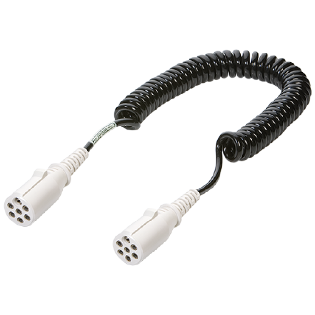 ABS/EBS 7P 24V 배선/돼지꼬리/소켓 만, 스카니아, 볼보, 벤츠, 이베코, 트라고, 프리마, 노브스 [추레라 샷시 대형트럭 수입트럭 덤프] [611174/611083], 1개 89,000원