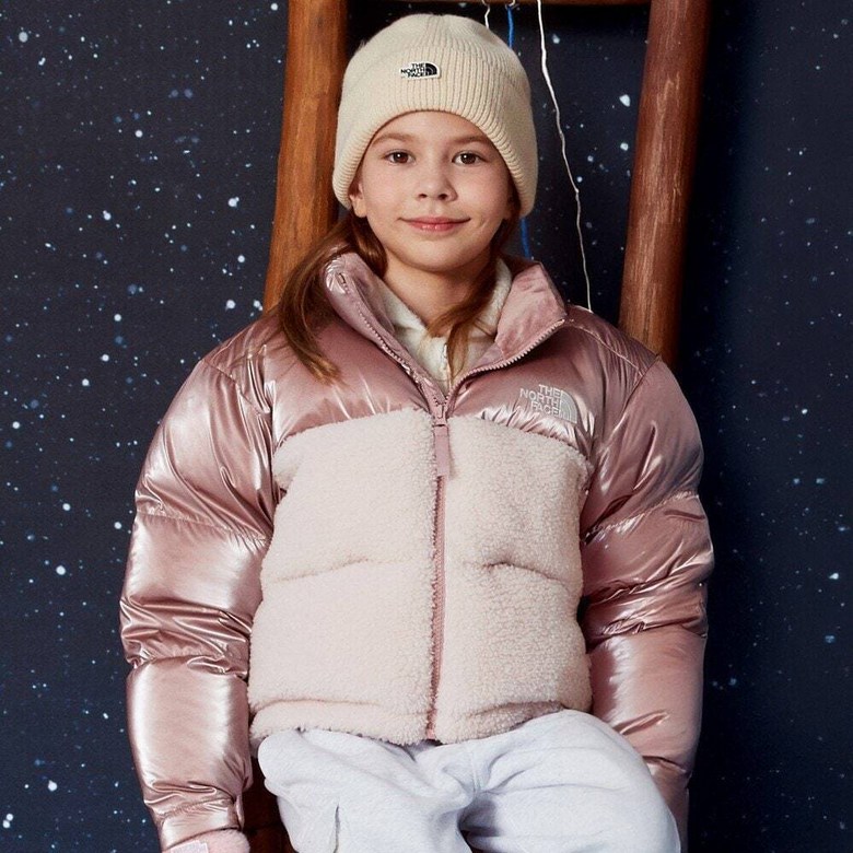 노스페이스 NJ1DR61T 걸즈 레이나 다운 자켓(RDS) DARK PINK 288,000원