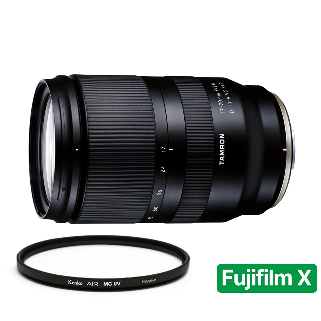[지금사면 3년보증 + 5만P 증정] 탐론 17-70mm F/2.8 Di III-A VC RXD B070X 후지마운트 + 겐코 AIR MCUV 67mm, 단일상품 951,000원