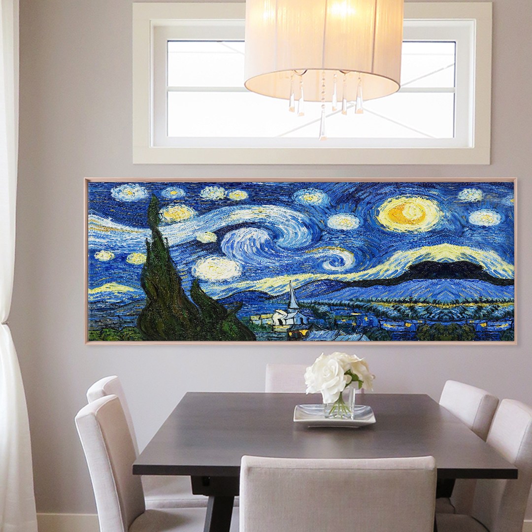 거실인테리어 고흐 클림트 와이드형 대형액자 캔버스액자 인기명화 10종 330,000원