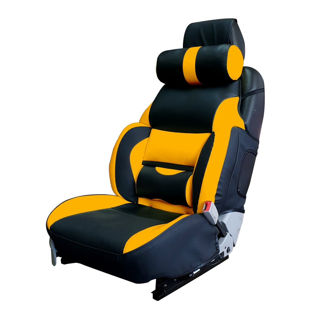 카월드 차량 운전석 전용 기능성 리무진 시트커버 + 목쿠션 세트 129,000원