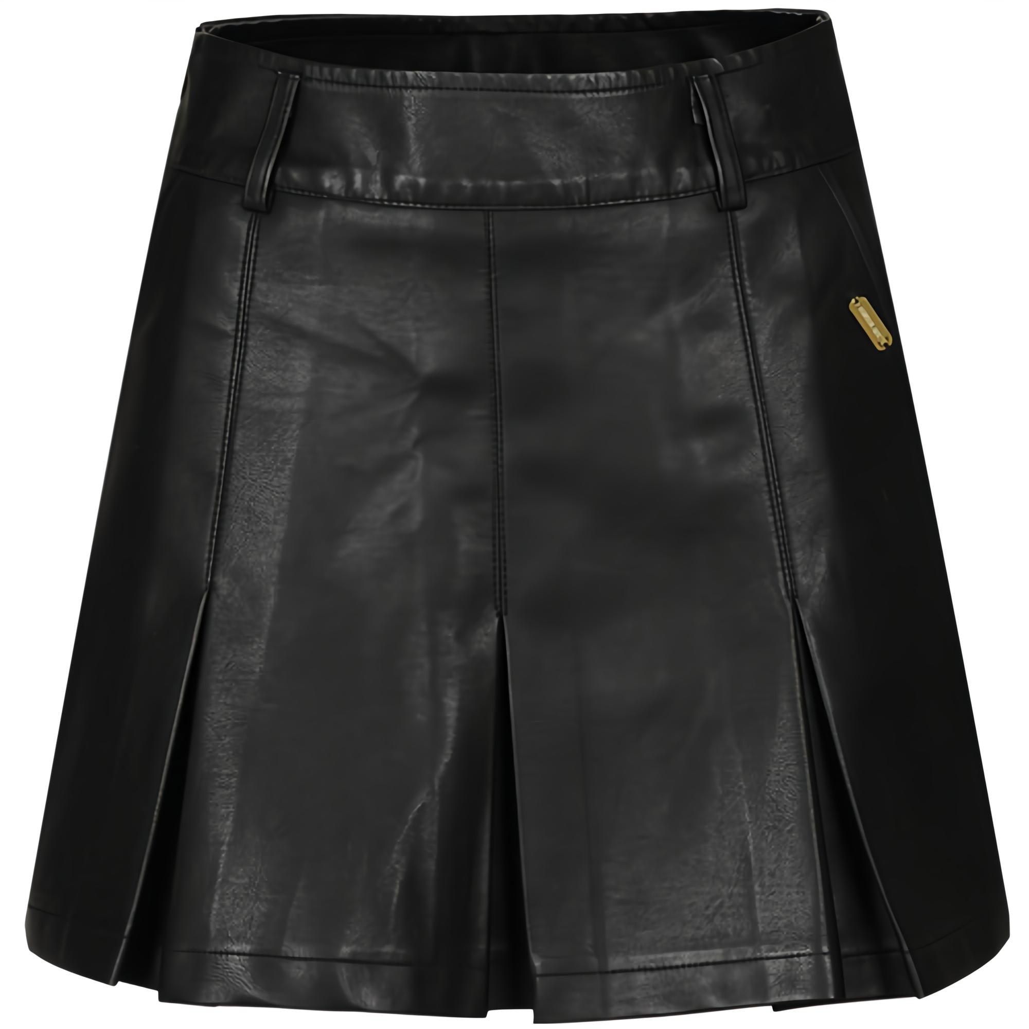 여성 페이크 레더 골프치마바지 골프스커트 옆지퍼 스커트 팬츠일체형 ~4XL빅사이즈까지 GF0126 79,000원