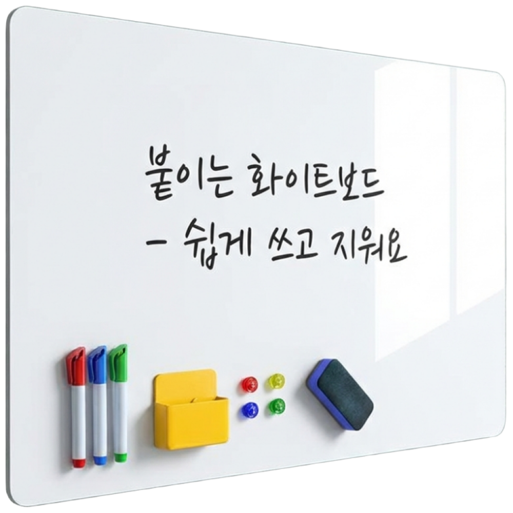 이온느 붙이는 화이트보드 + 마카 자석 세트, 1개 15,300원